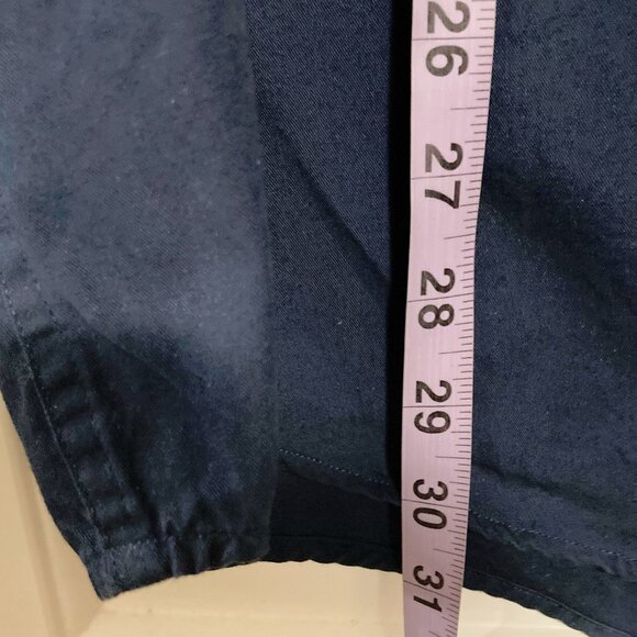 OSCAR DE LA RENTA Navy blue short-sleeve button-down shirt ~ Men's XL 1X XXL 2X - Picture 4 of 10